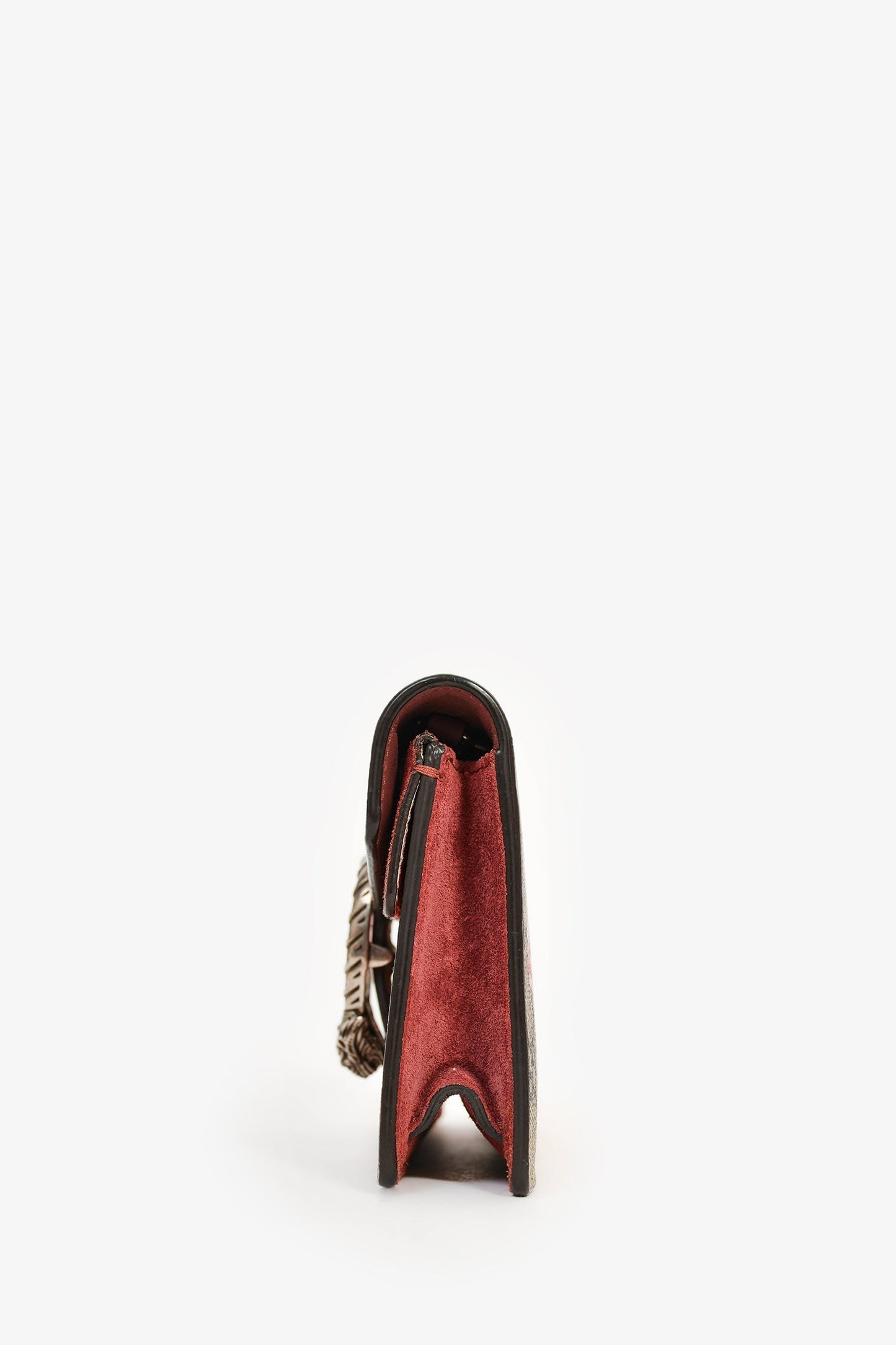 Gucci Beige GG Supreme Floral Mini Dionysus Shoulder Bag (As Is)