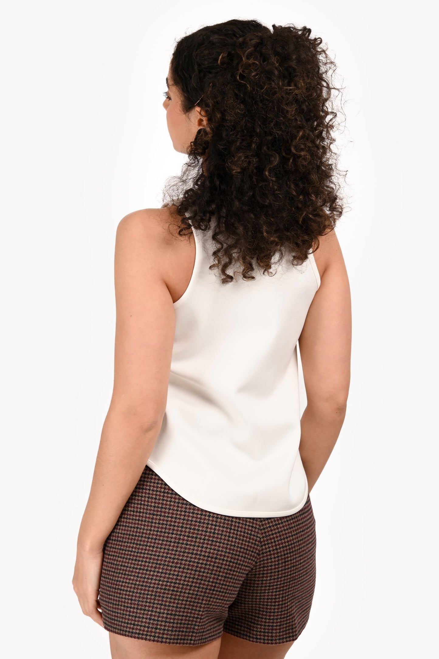Balenciaga White Ring Detail Short Sleeve Top Size XS