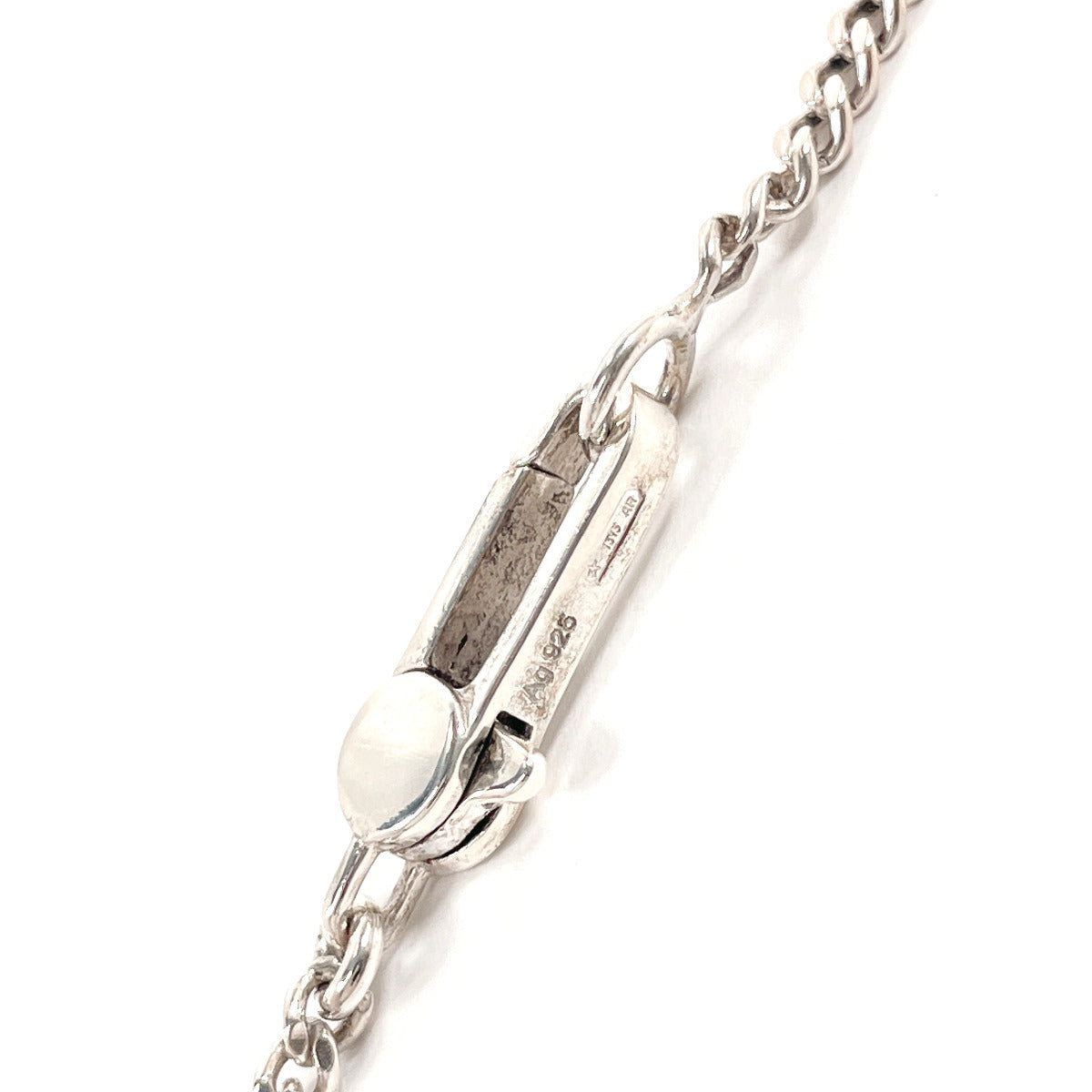 GUCCI Necklace 455315 J8400 Silver925 Silver Gucci Ghost mens