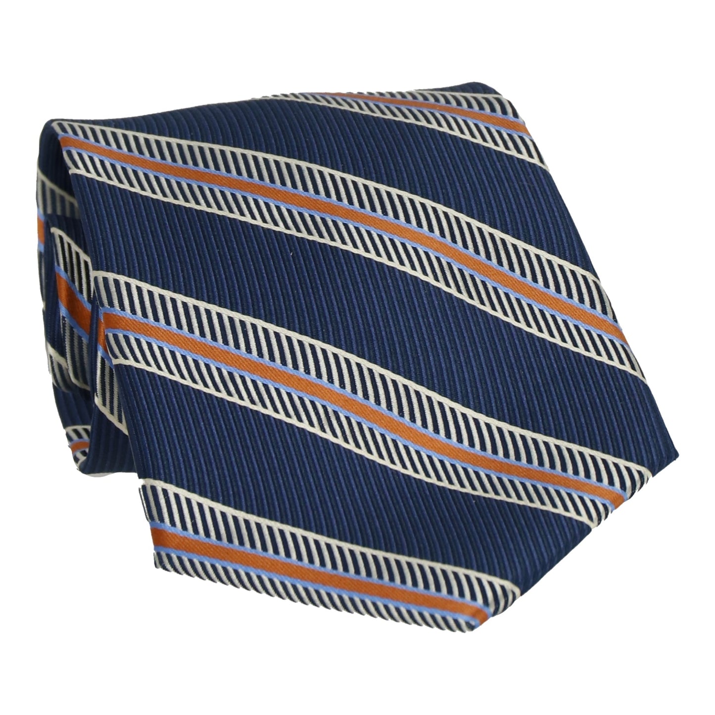 Scotch & Soda Mens Navy/Orange Tie