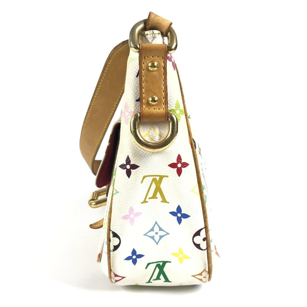 LOUIS VUITTON Shoulder Bag M40051 Monogram multicolor canvas white Monogram multicolor Lodge GM