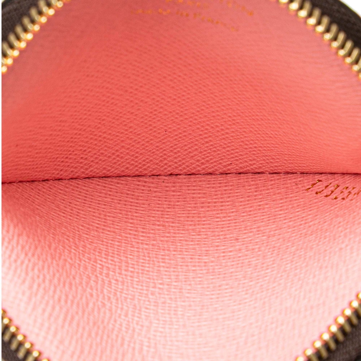 Brown Louis Vuitton Monogram Vivienne Christmas Animation Swing Ride Round Coin Purse