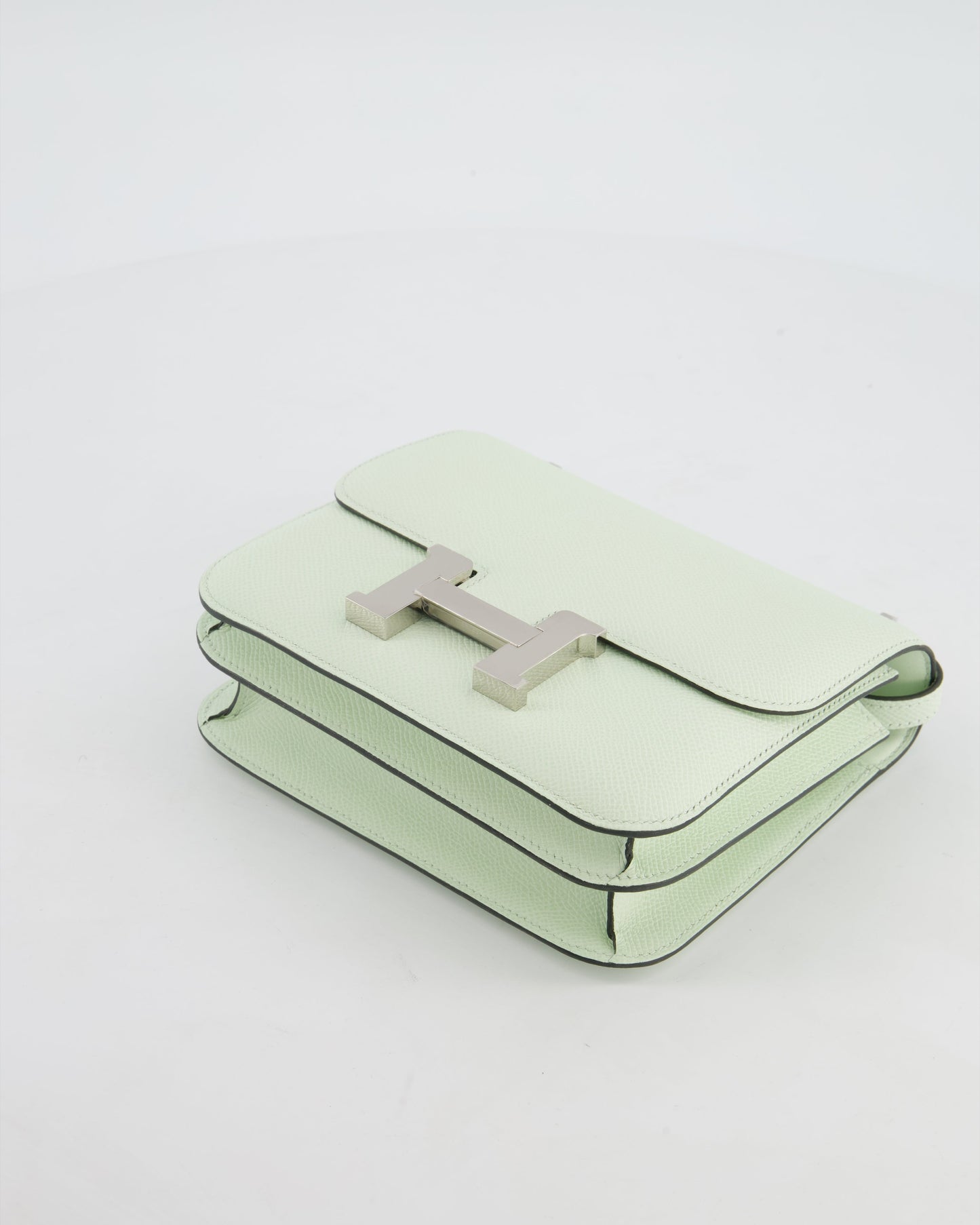 Hermès Constance III 18 Miroir Bag in Vert Fizz Epsom Leather with Palladium Hardware