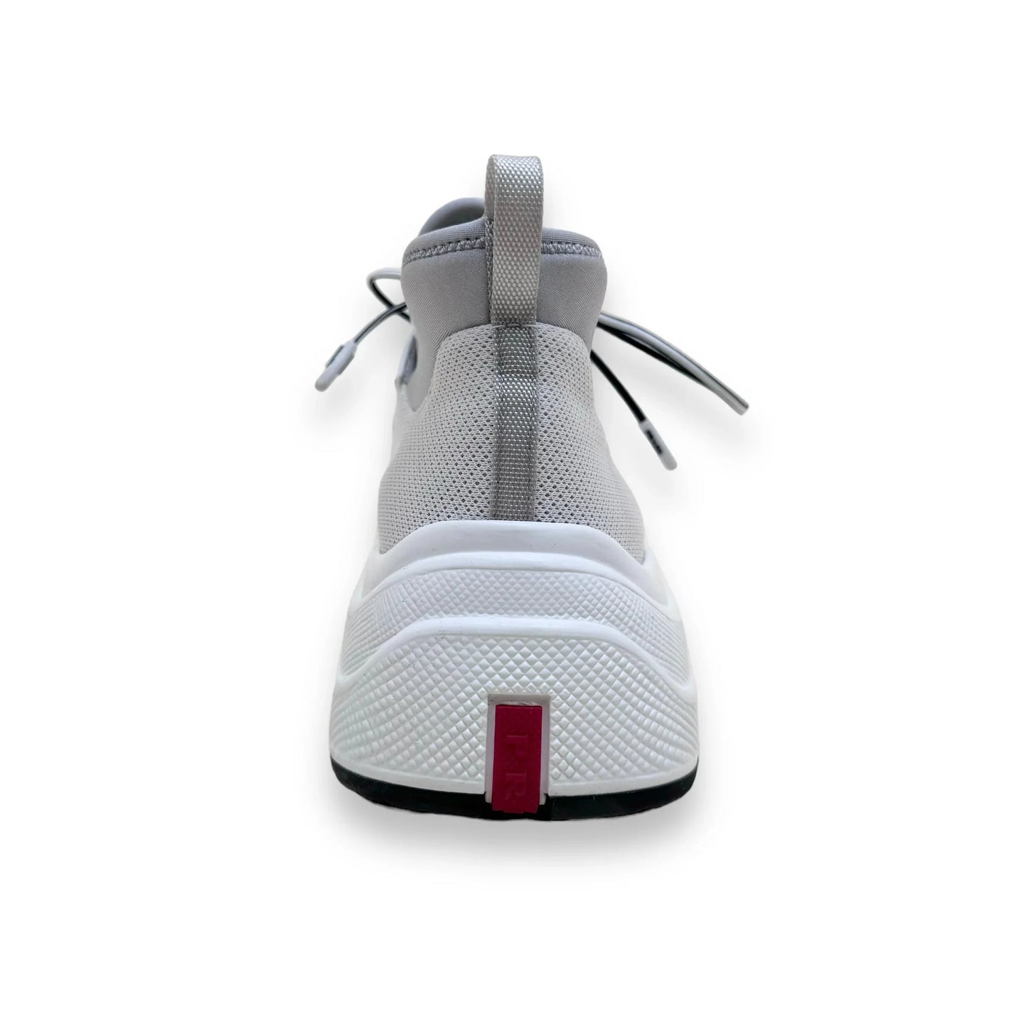 PRADA TECHNICAL FABRIC SNEAKERS WHITE UK8