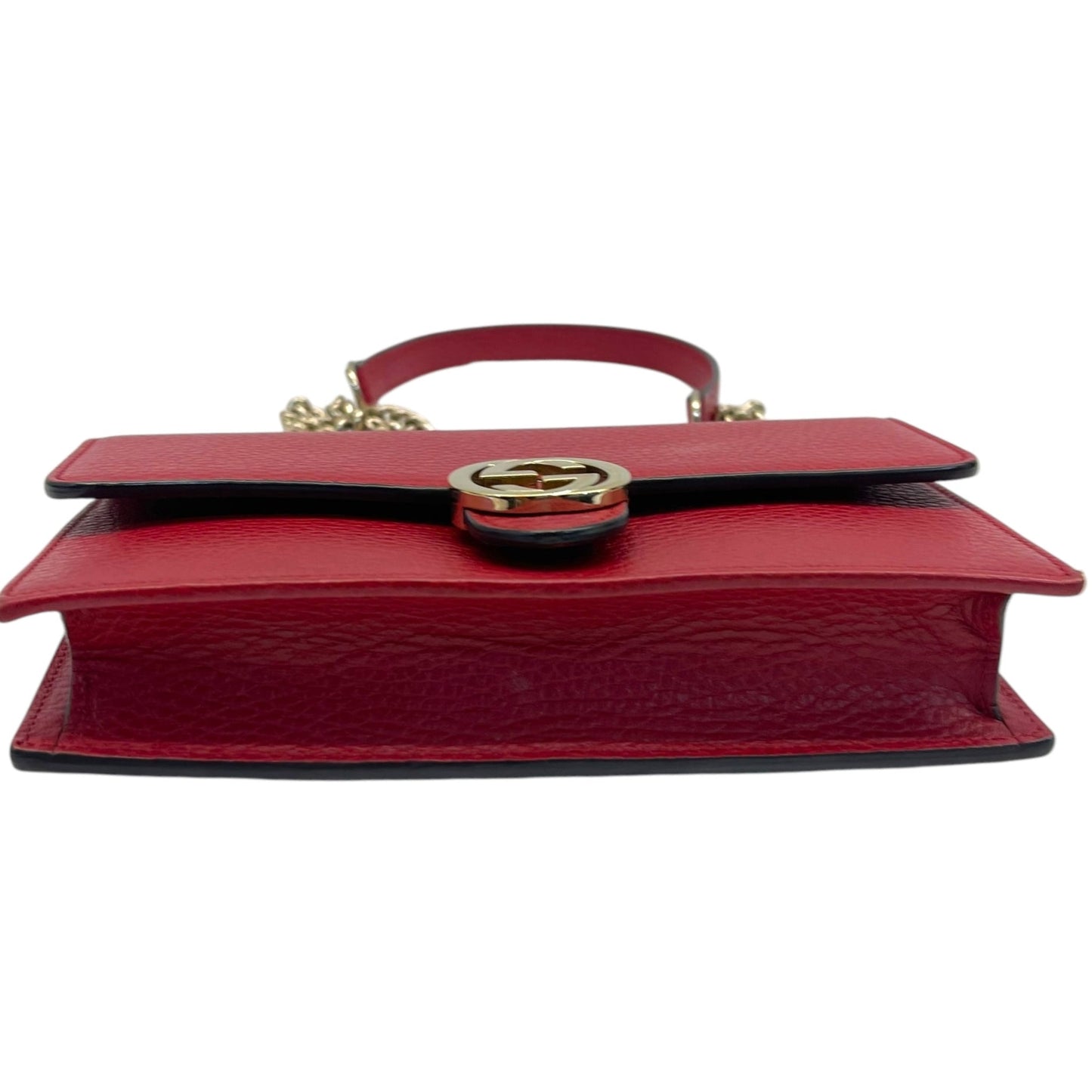 Gucci G Interlocking Wallet on Chain
