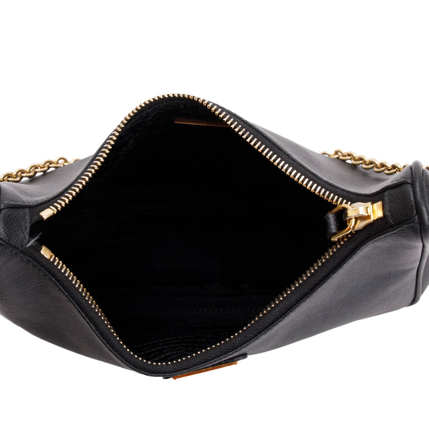 Prada Black Saffiano Leather Re-Edition 2005 Shoulder Bag