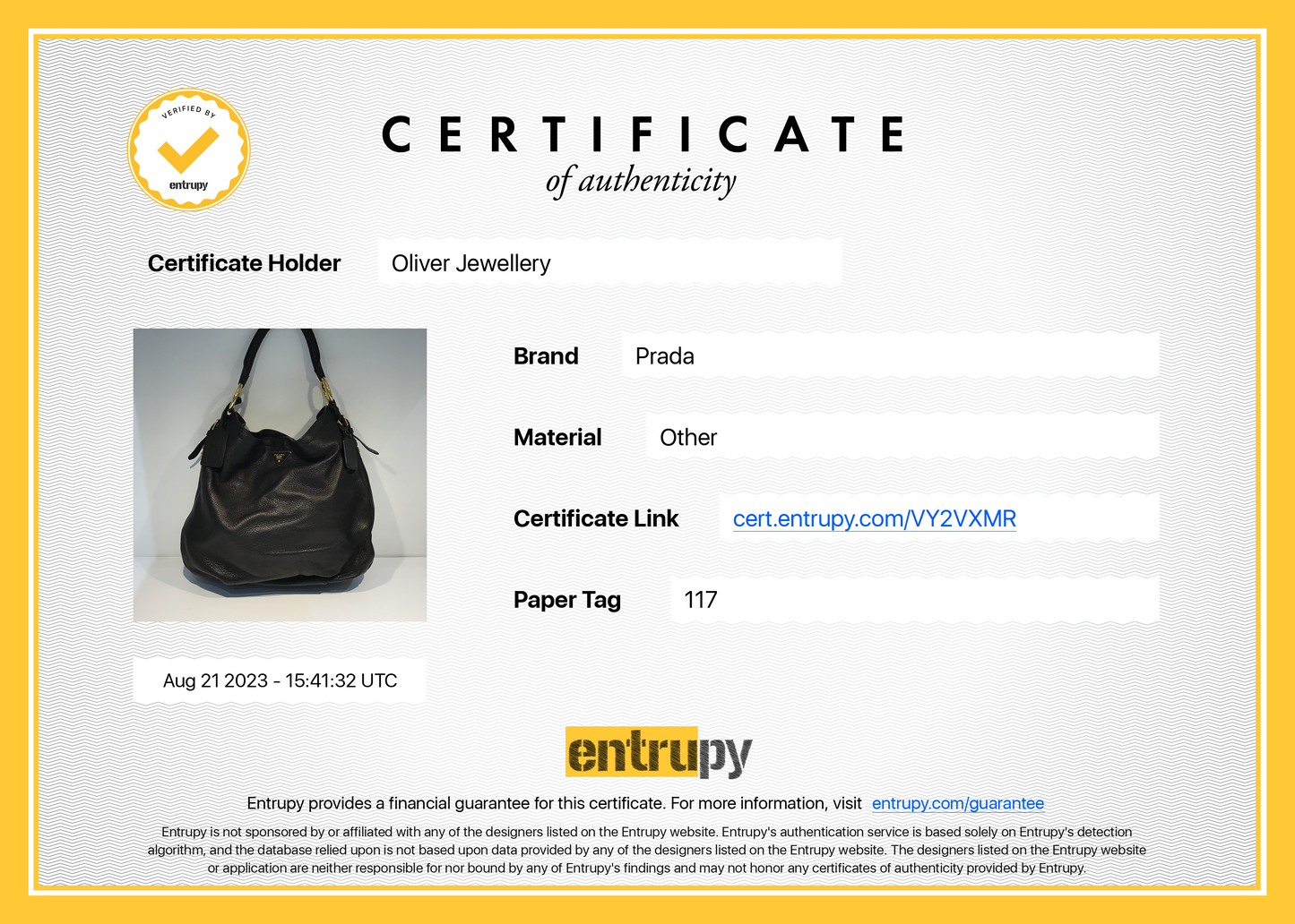 Prada Black Vitello Daino Leather Zip Around Hobo Bag