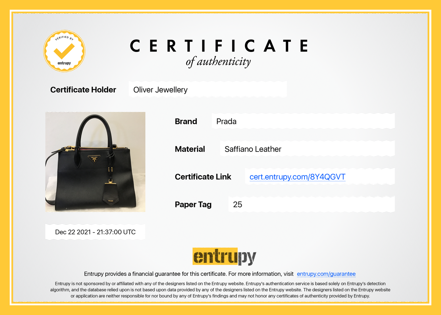 Prada Medium Saffiano & City Calf Leather Paradigme Tote