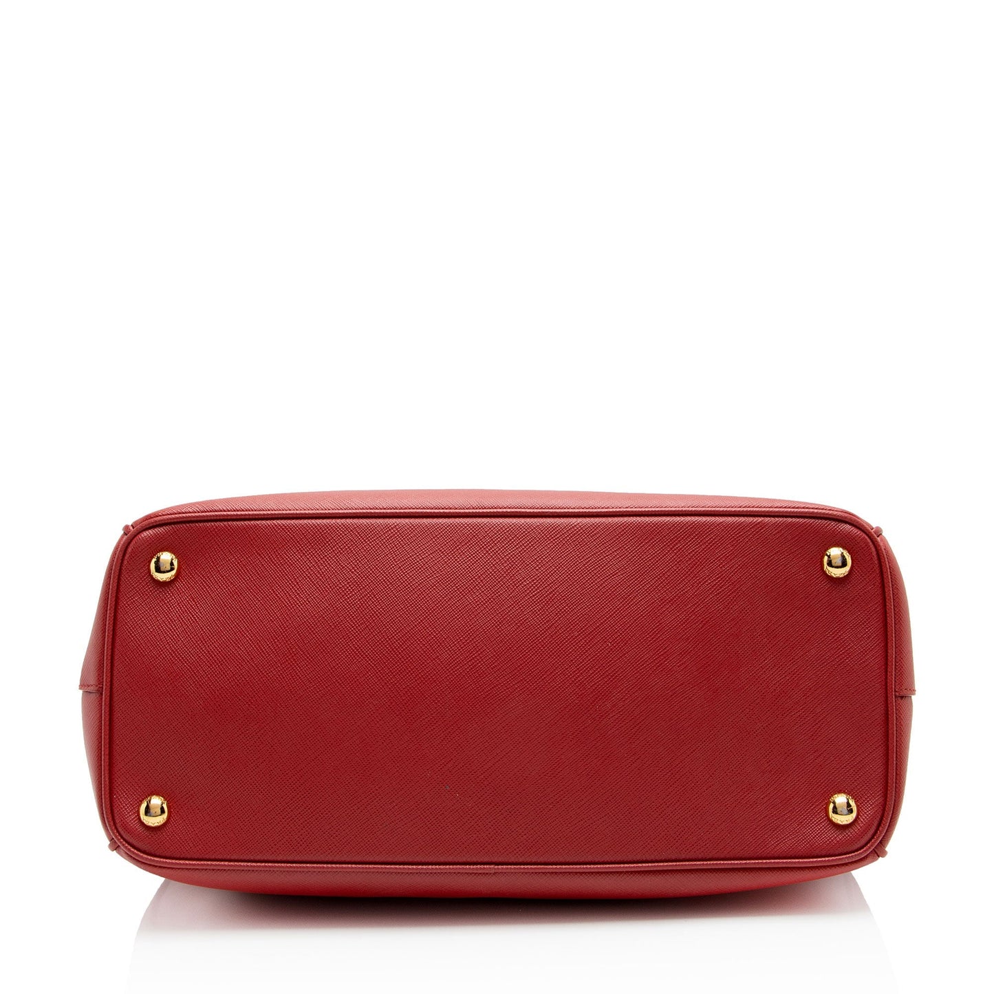 Prada Saffiano Lux Double Zip Medium Tote (SHF-58TlPT)