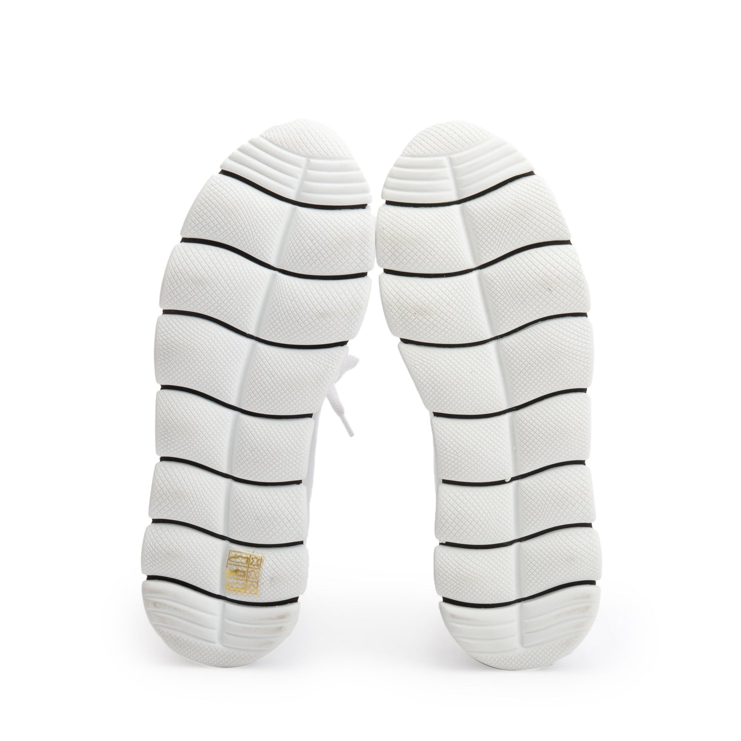 Prada White Calfskin Leather Linea Rossa Platform Sneakers, Size 39.5