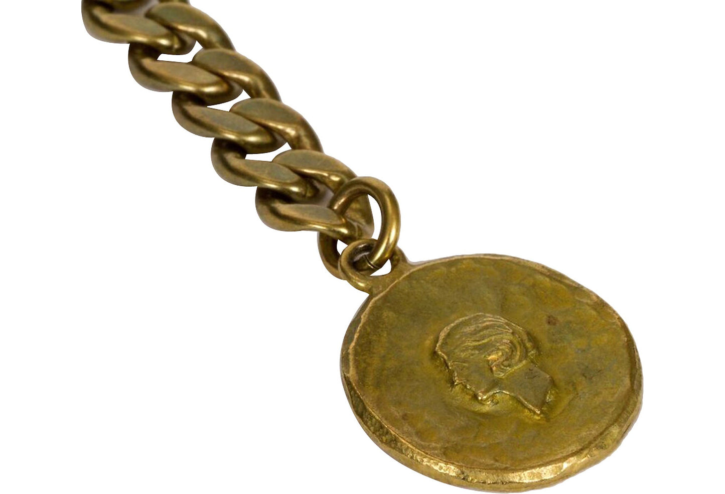Chanel Quilted Belt w/ Chain Drop