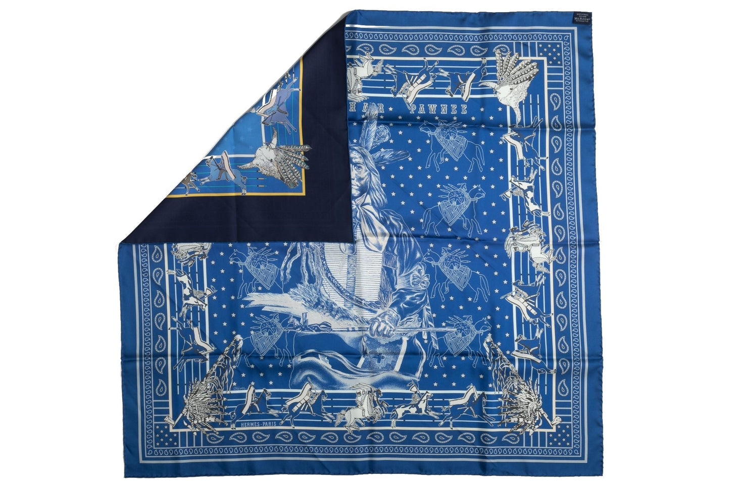 Hermes Lim. Ed. Pawnee Bandana Scarf