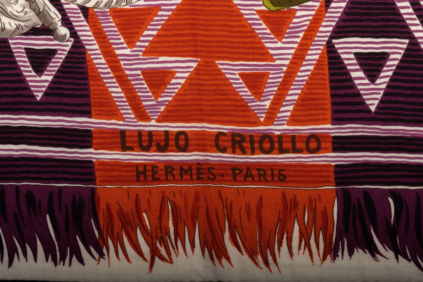 Hermes Lujo Criollo Cashmere Shawl