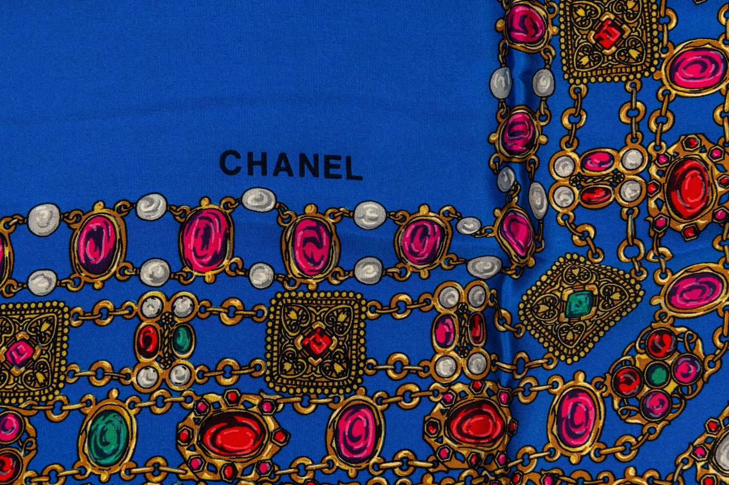 Chanel Gripoix Jewelry Scarf