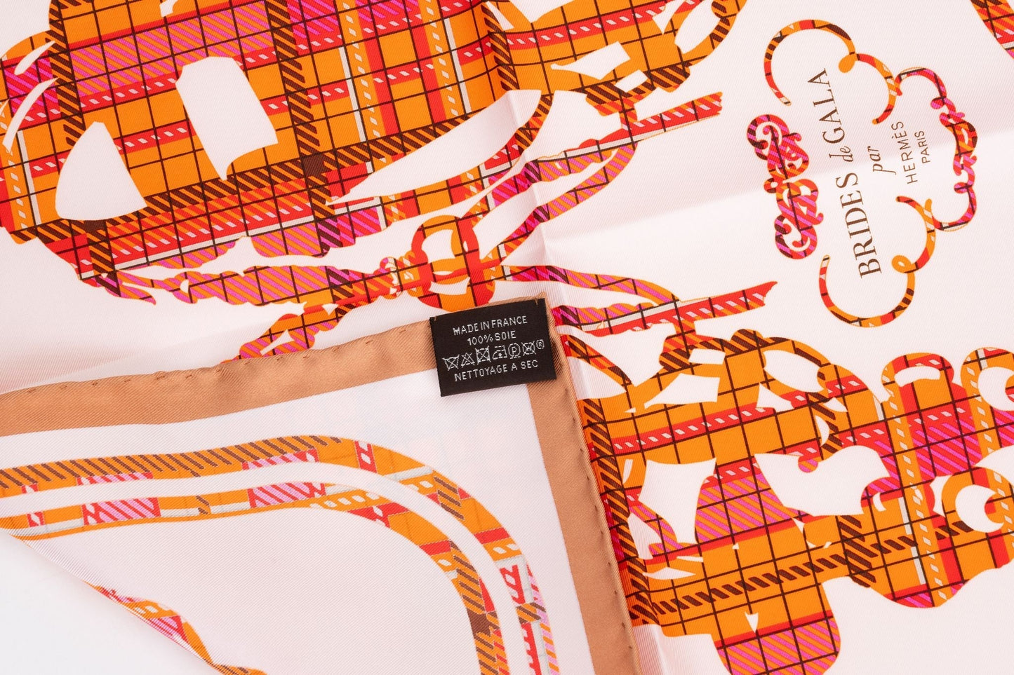 Hermes New Bride De Gala Tartan Gavroche
