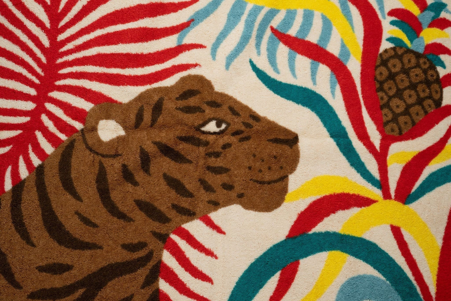 Hermes âœTigre à lâ˜ananas✠Beach Towel