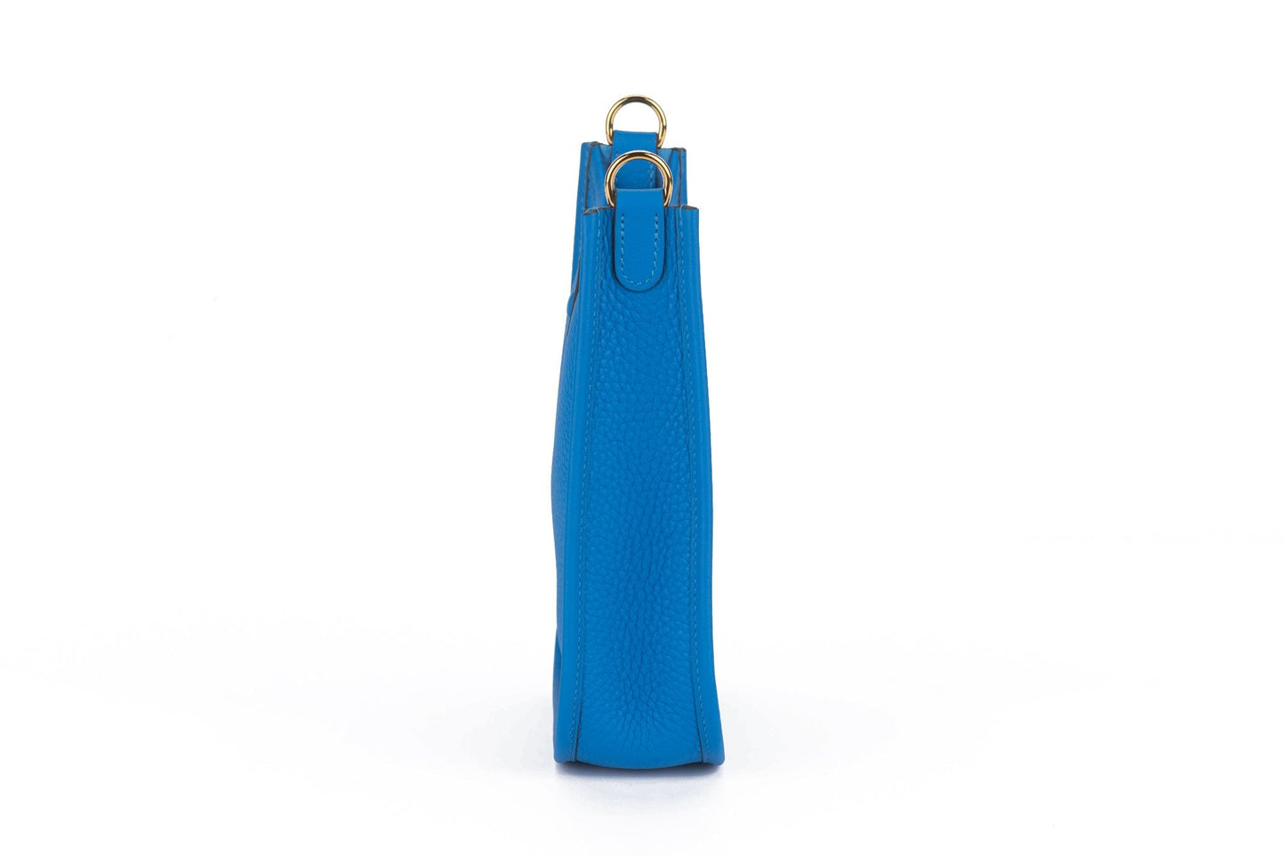 Hermes Mini Evelyne Blue De France NIB