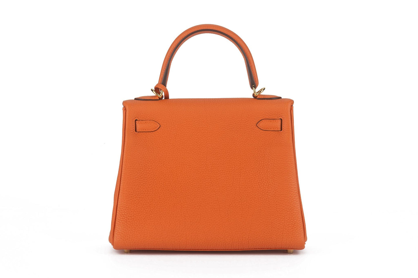 Hermes Kelly 25 Retournè Orange Togo