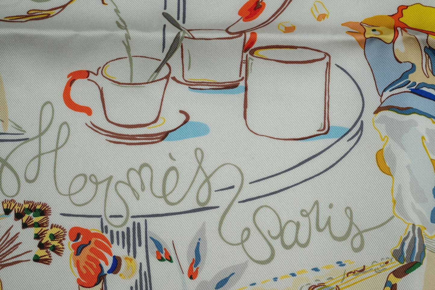 Hermes "Emile et Une Nuit" Silk Scarf NB
