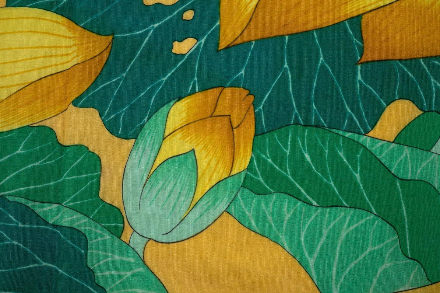 Hermes "Fleurs De Lotus" Scarf
