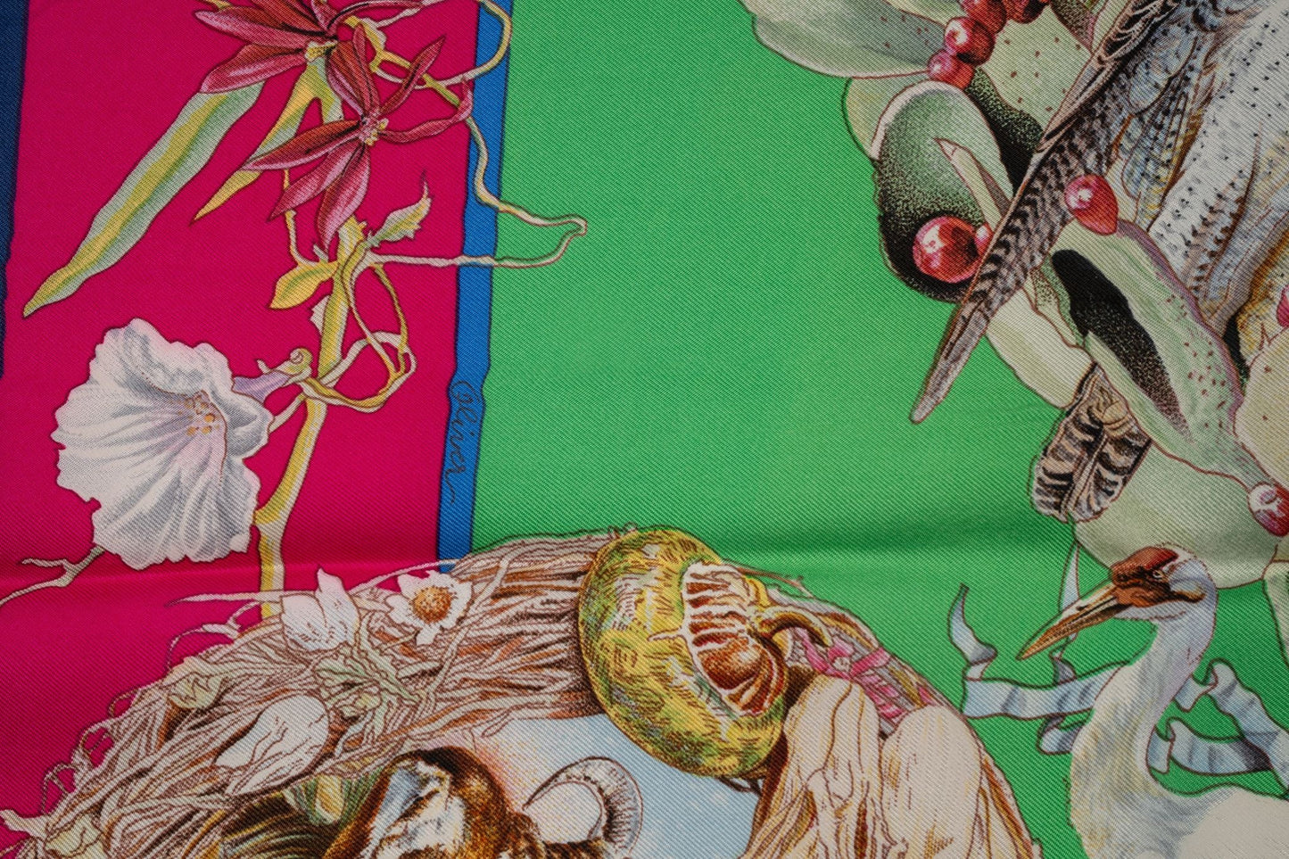 Hermes "Faune et Flore du Texas" Scarf