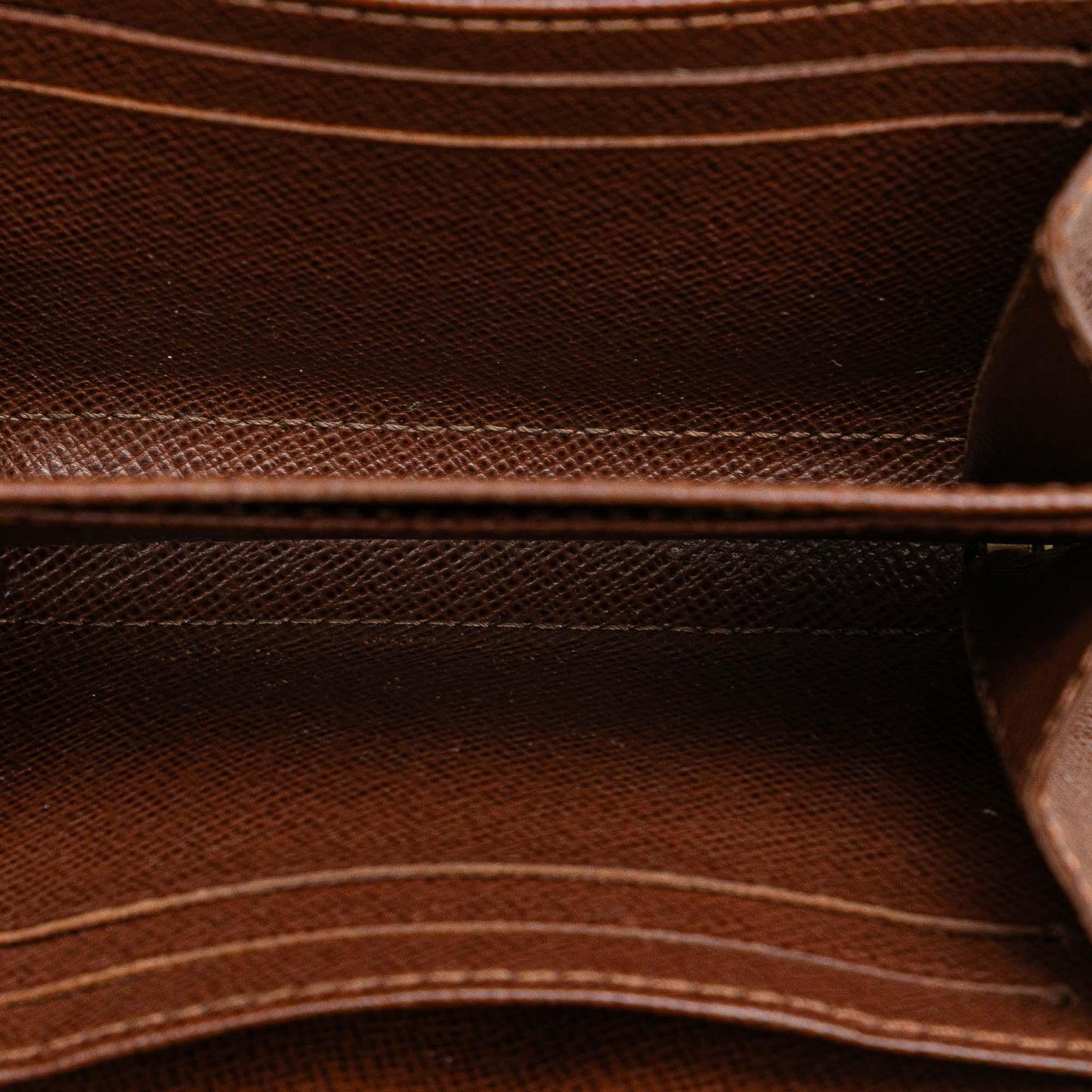 Brown Louis Vuitton Monogram Zippy Coin Purse