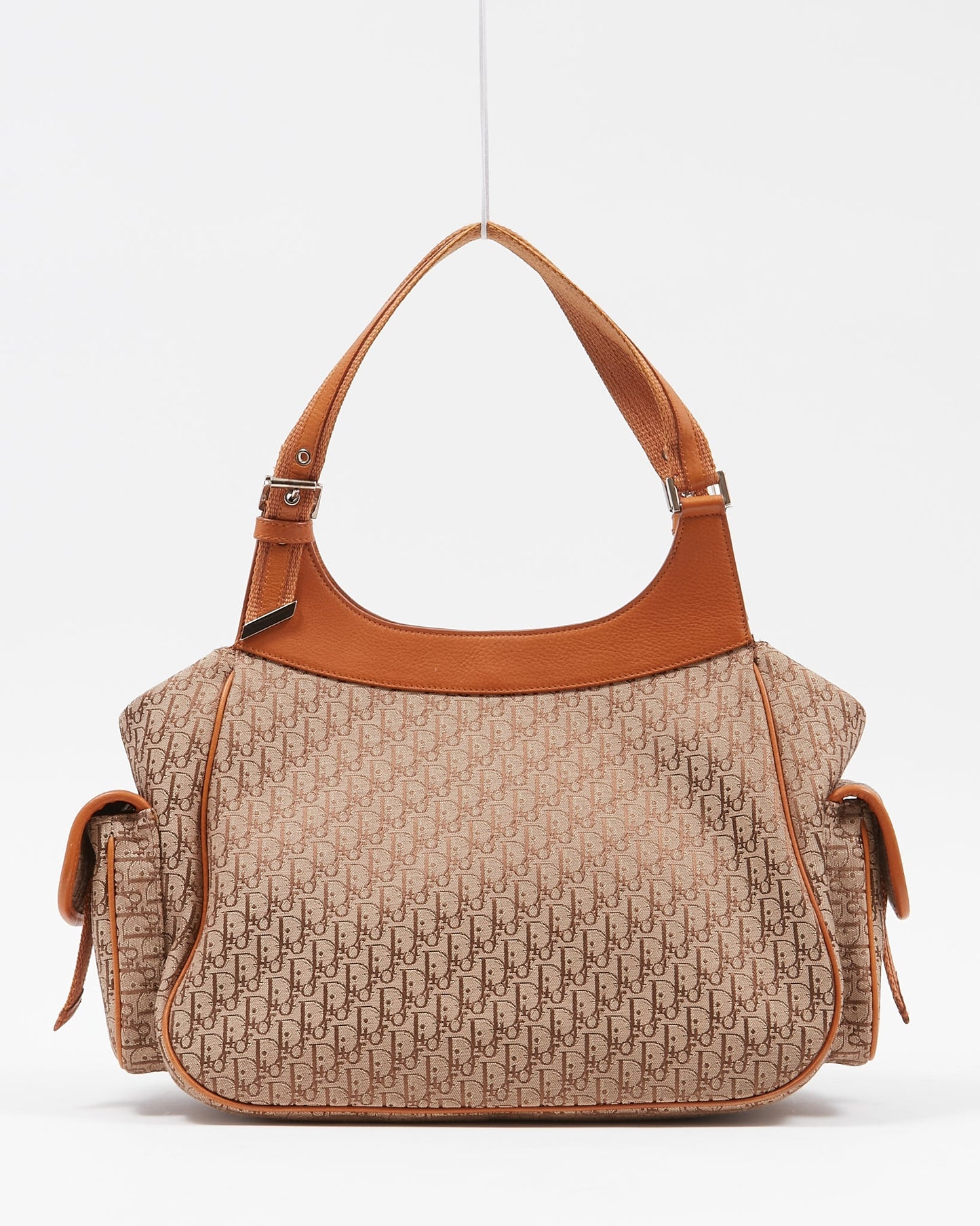 Dior Beige Diorissimo Oblique Monogram Shoulder Bag