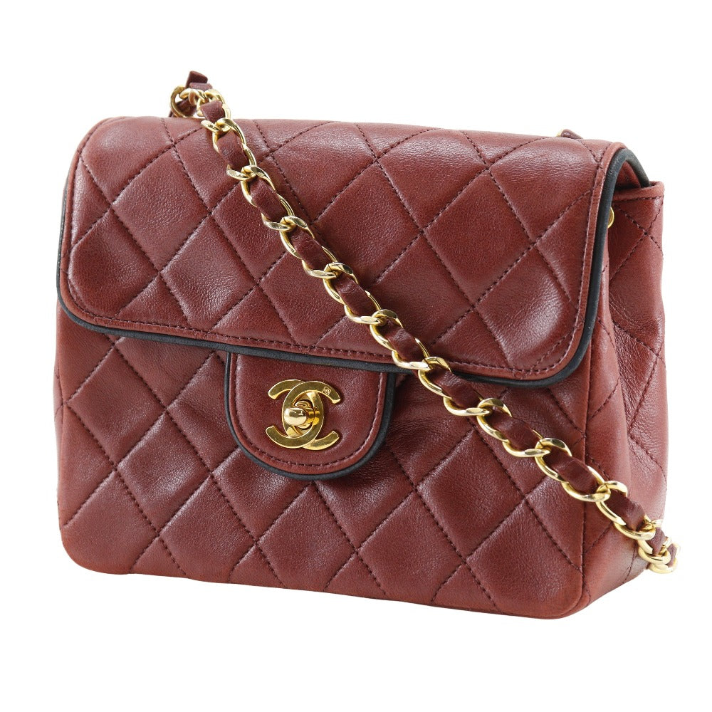 Chanel Mini Matelasse Lambskin Shoulder Bag