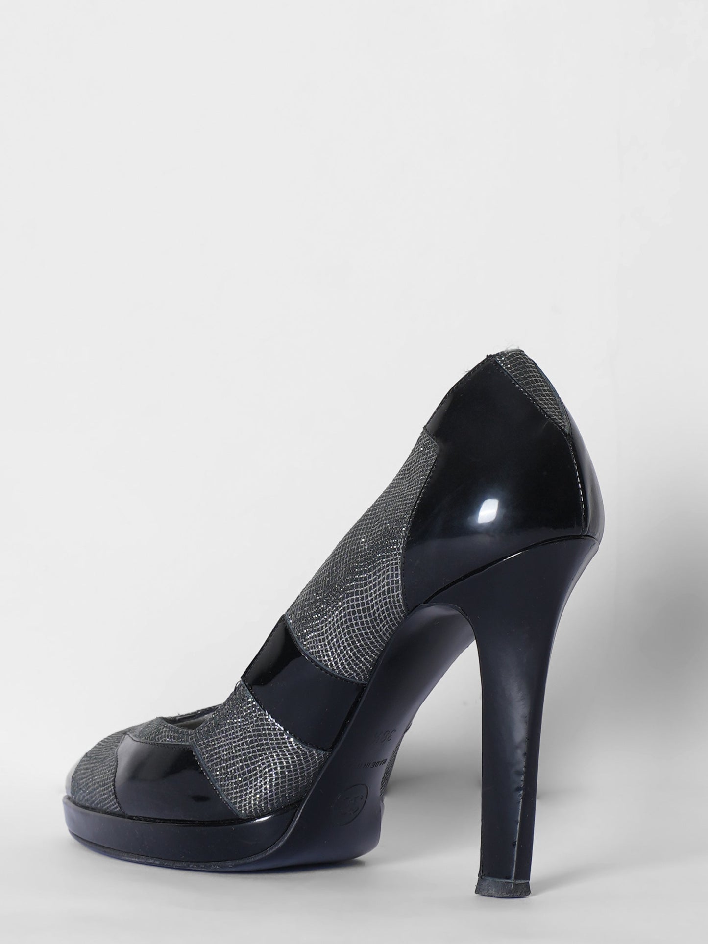 Chanel Glitter Heels