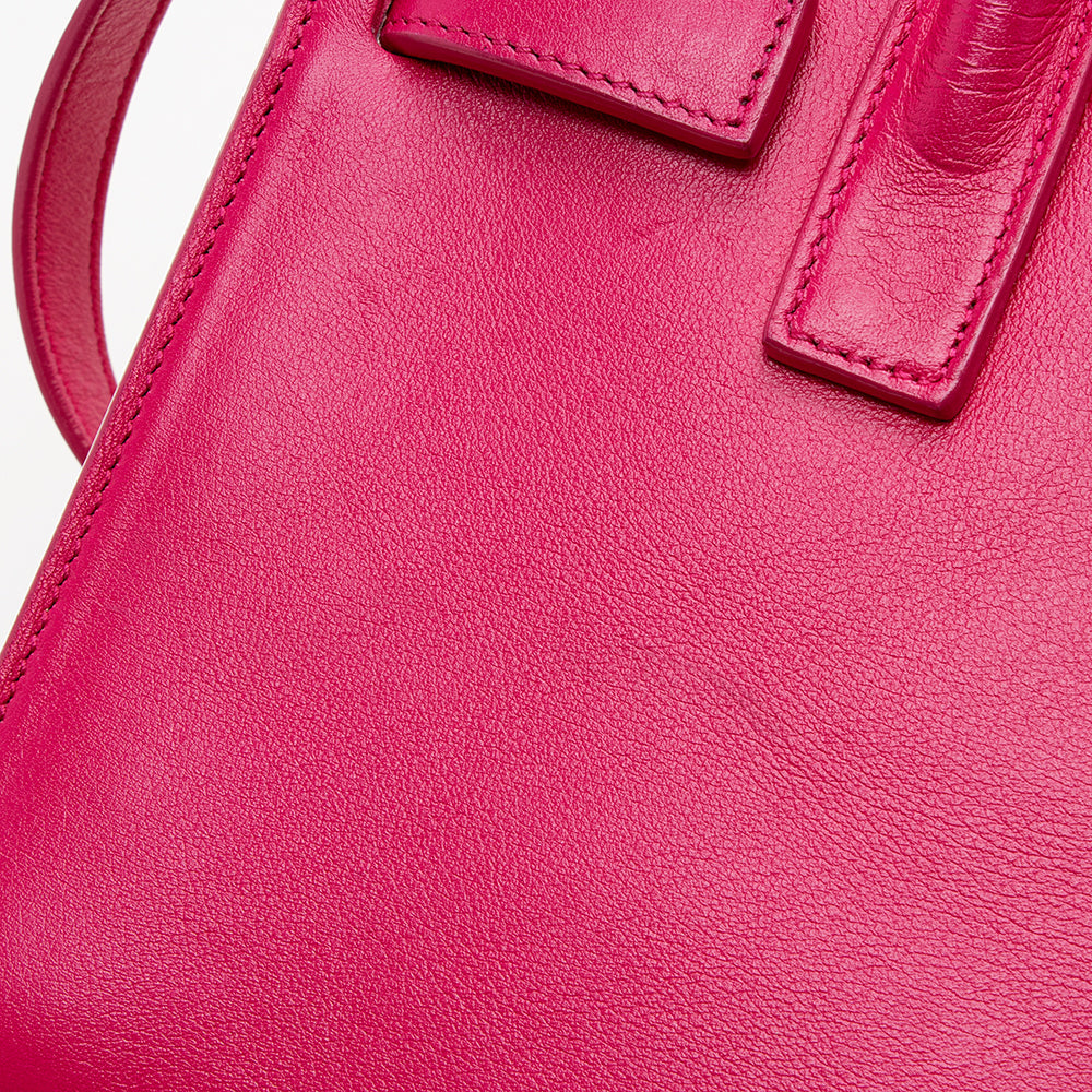 Saint Laurent Calfskin Classic Sac de Jour Nano Tote 13585