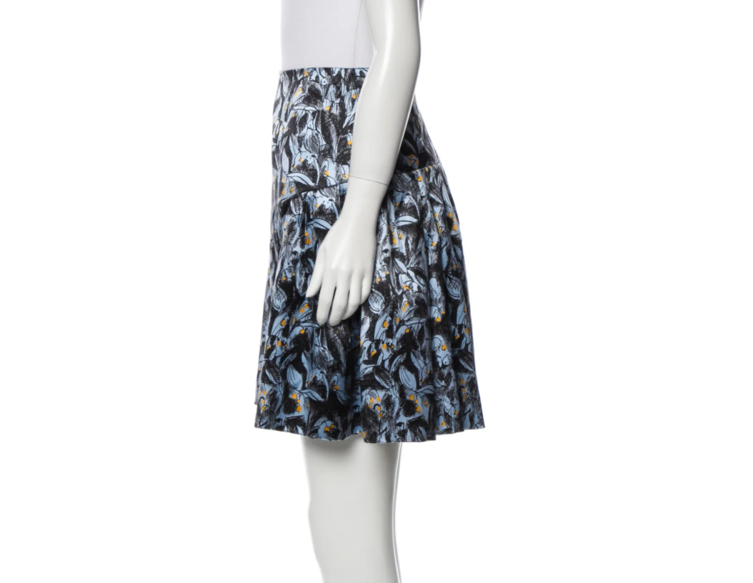 Christian Dior Silk Mini Skirt