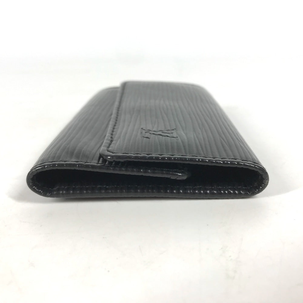 LOUIS VUITTON Key case Key holder M63812 Epi Leather black Epi 6-key case Key holder Multicles6 mens