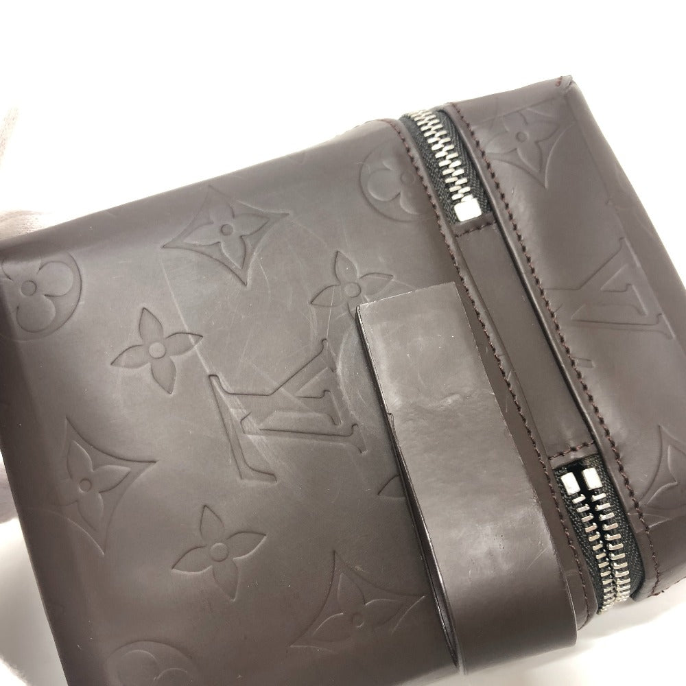 LOUIS VUITTON Pouch M46550 Monogram grass leather Brown Monogram Lace Ray