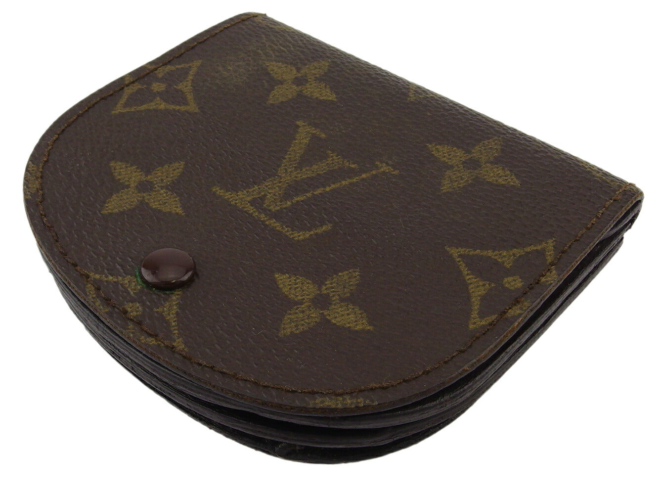 LOUIS VUITTON Coin case M61970 Brown Porto Moneg