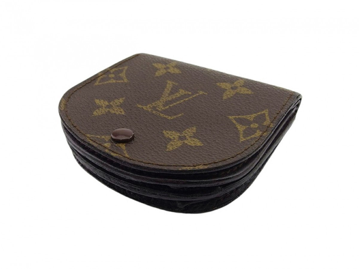 LOUIS VUITTON Coin case M61970 Brown Porto Moneg