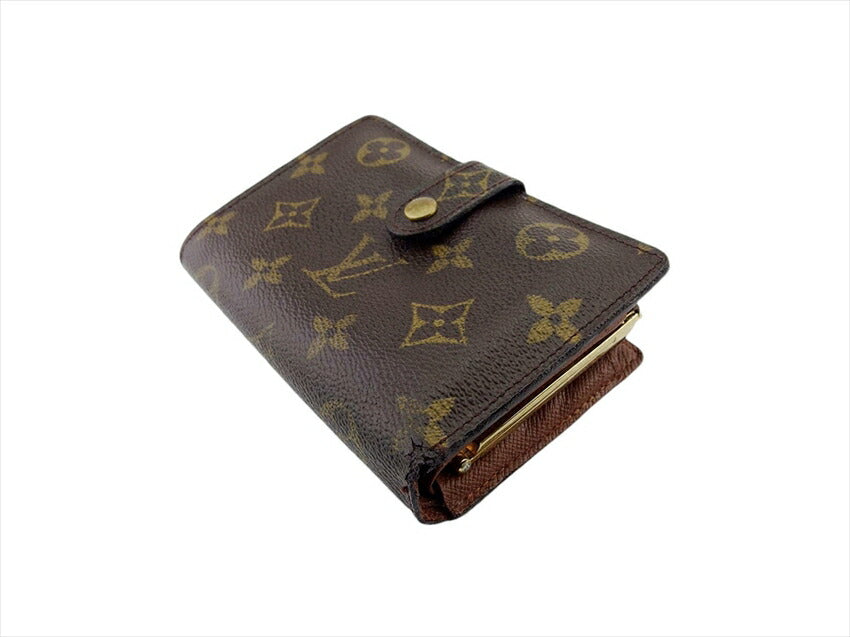 LOUIS VUITTON Bifold Wallet M61663 Brown Portonevie Vienova