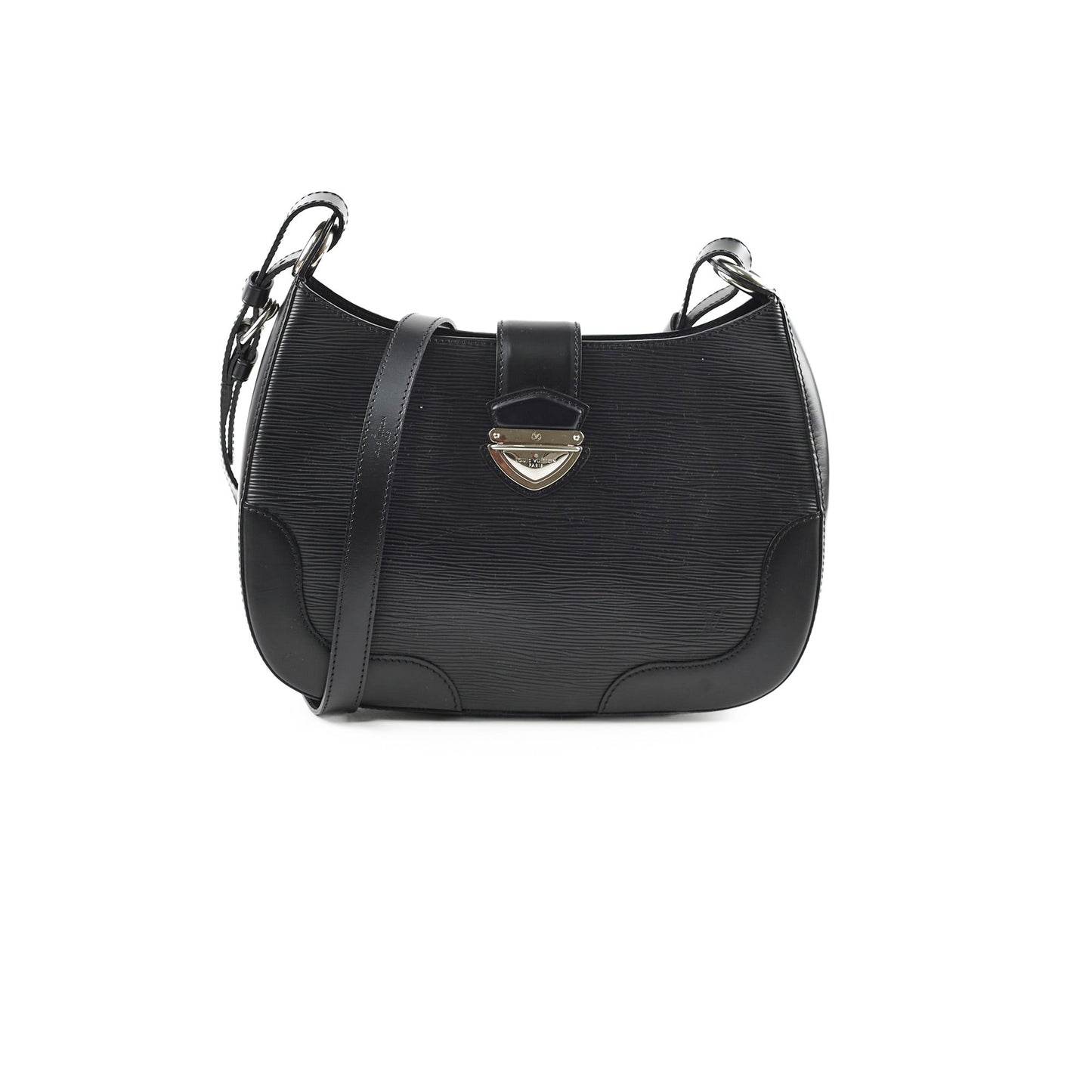 Louis Vuitton Epi M tte Bagatelle Crossbody Black