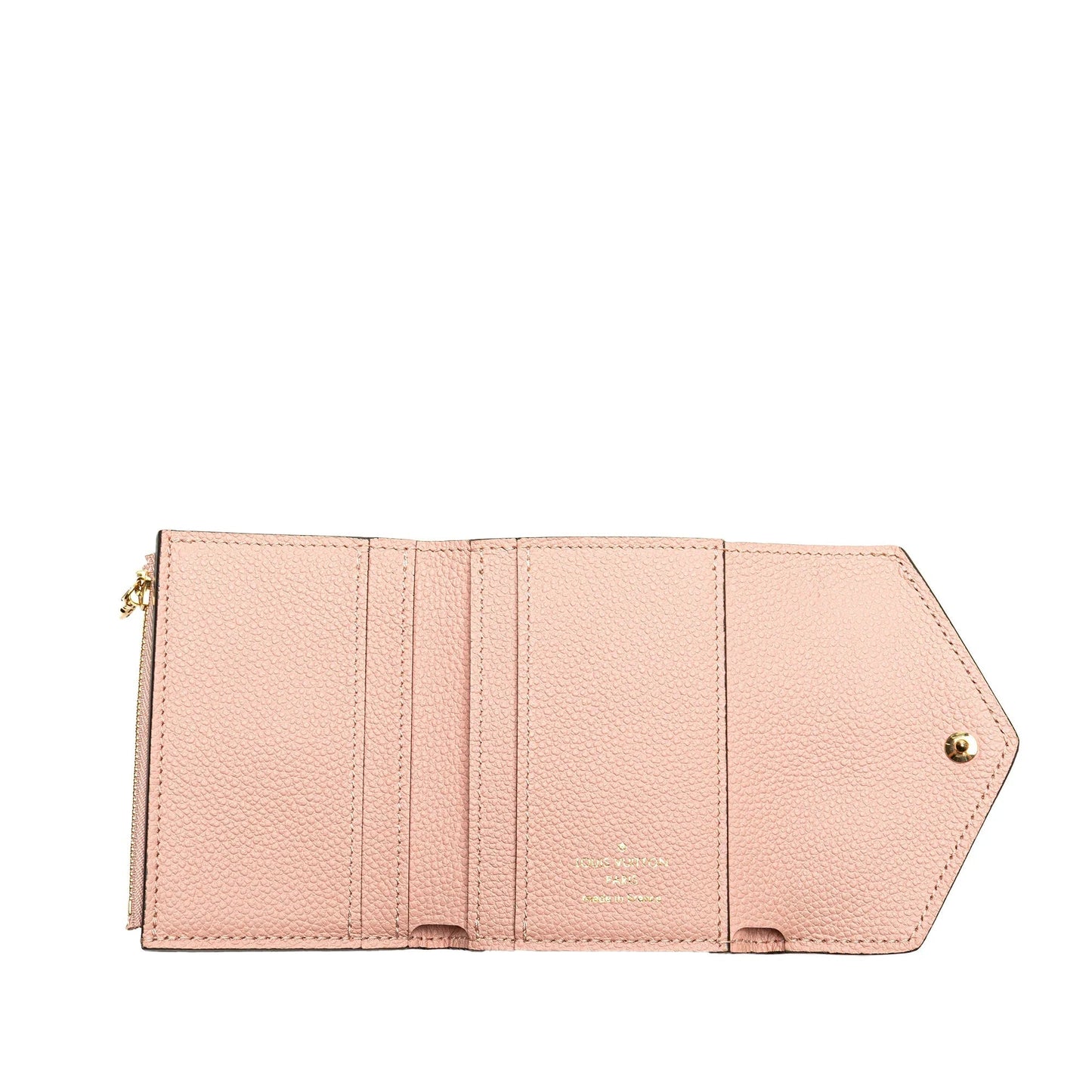 Pink Louis Vuitton Monogram Empreinte Zoe Wallet