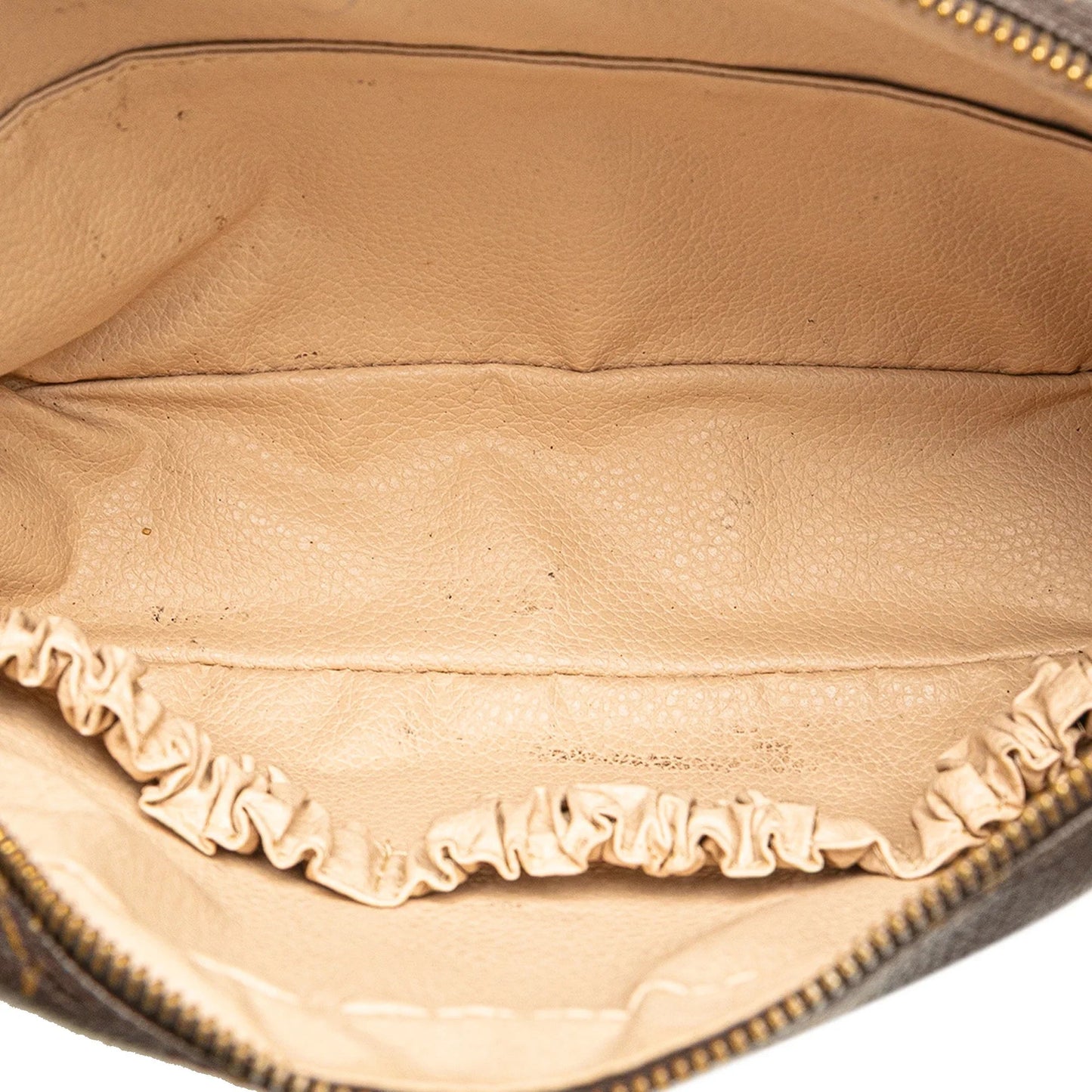 Brown Louis Vuitton Monogram Trousse Toilette 23 Clutch Bag