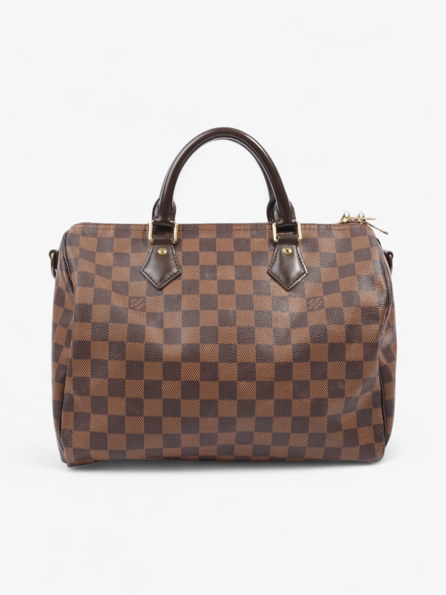 Louis Vuitton Speedy Bandouliere Damier Ebene Coated Canvas 30
