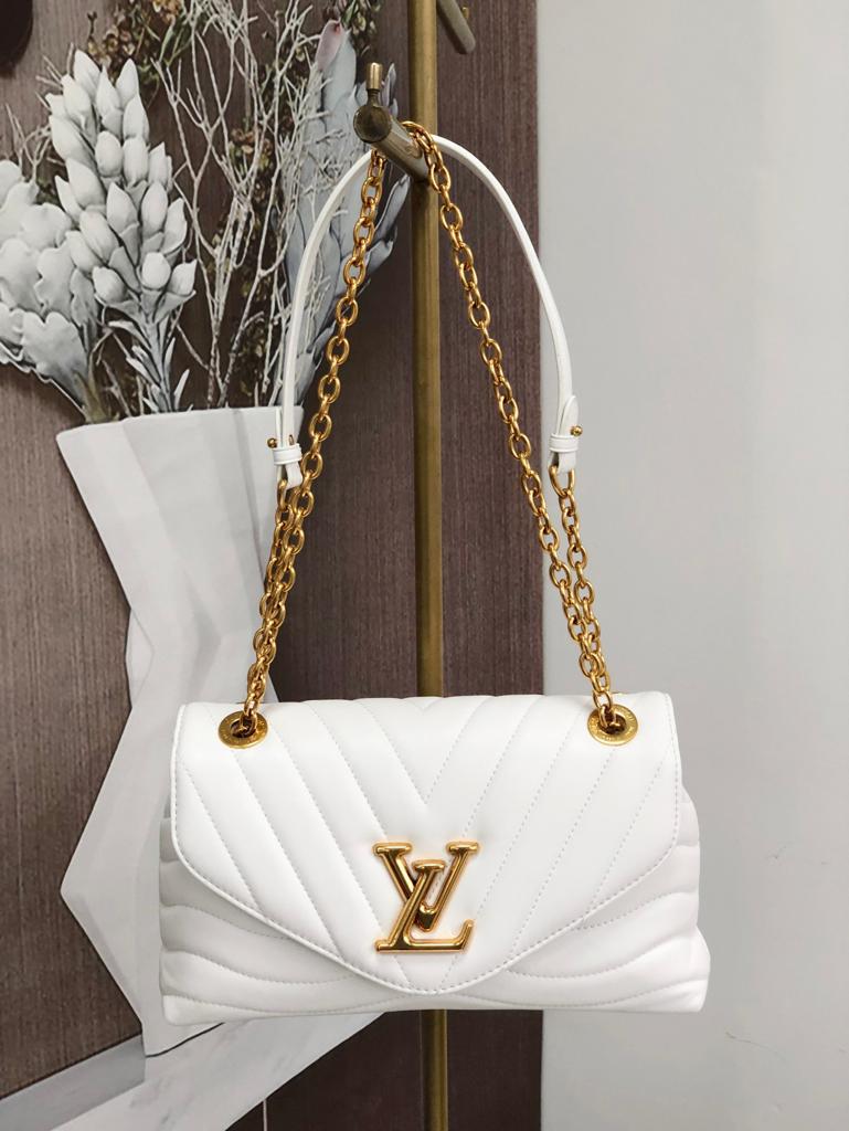 Top Quality New Wave Chain Bag White For Women, Shoulder And Crossbody Bags 9.4in/24cm Top Quality M58549