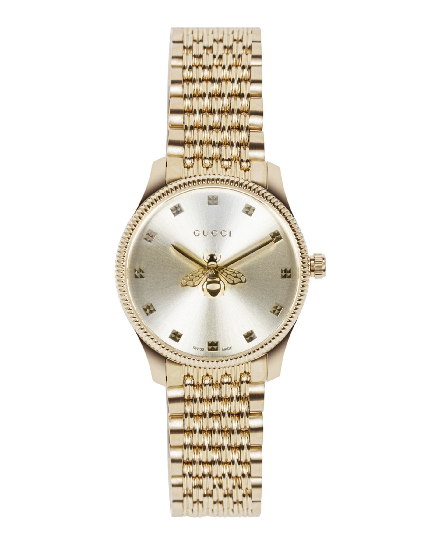 Gucci Womens Gold 29mm Bracelet Fashion Watch
