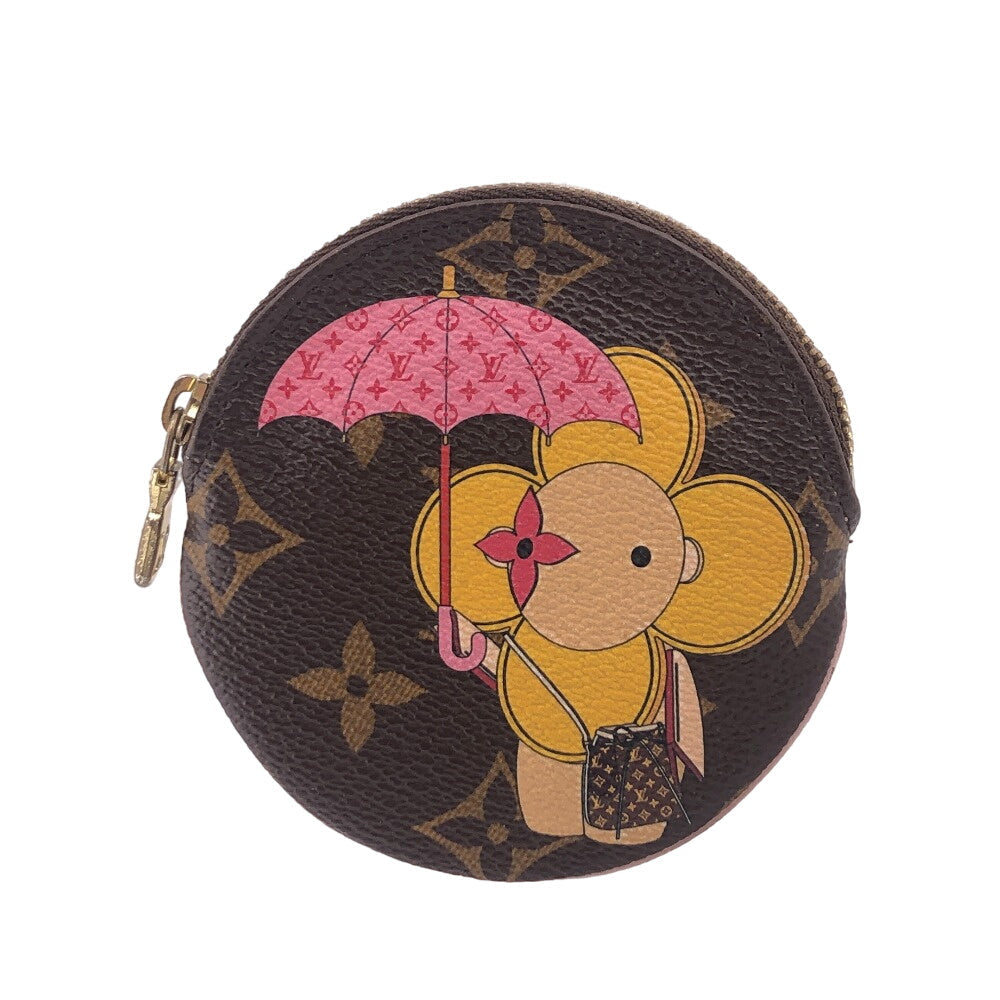 LOUIS VUITTON Coin case M69057 leather Brown Monogram Porto Moneron Women d