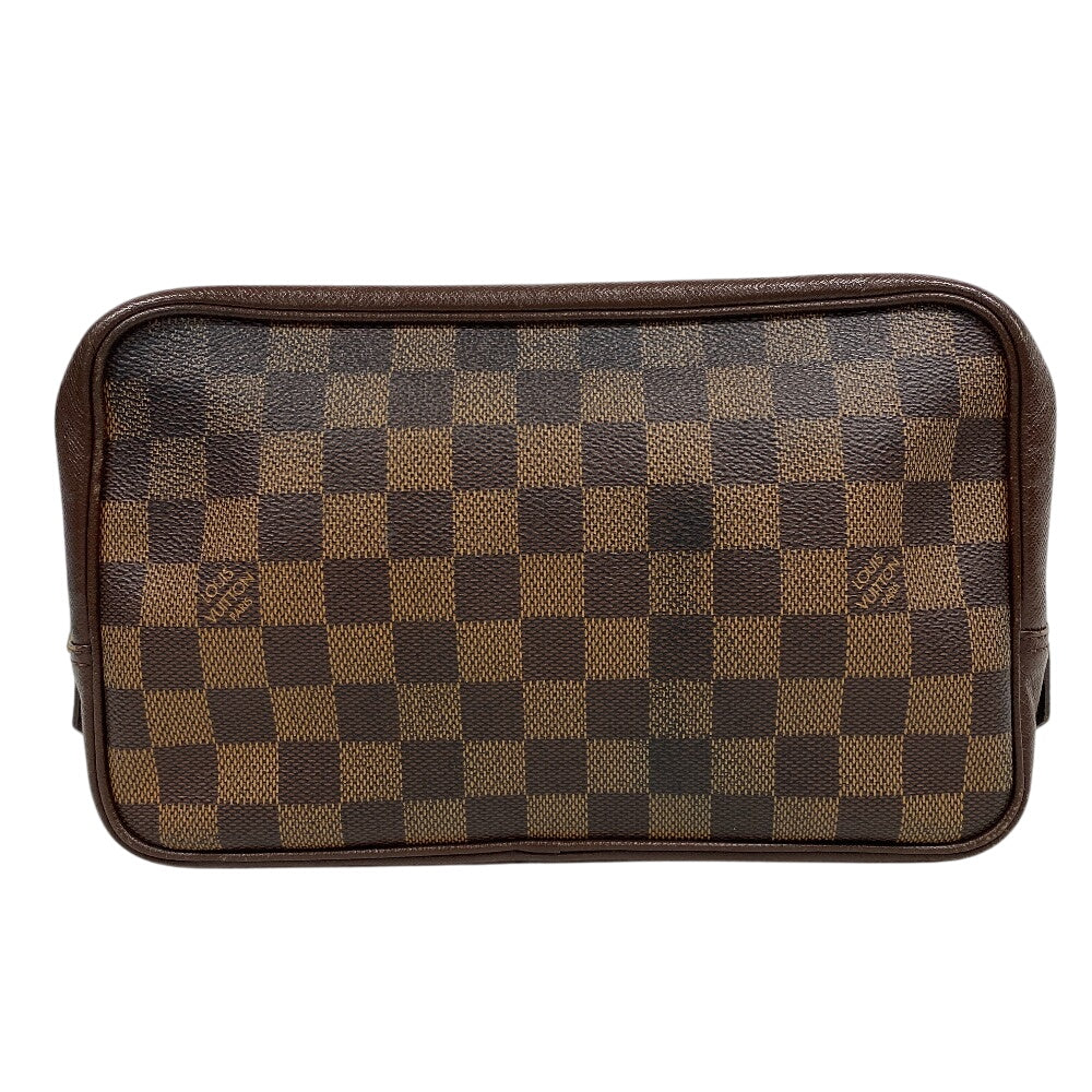 LOUIS VUITTON Clutch bag N47623 leather Brown Damier Truest wallet 25(Unisex) d