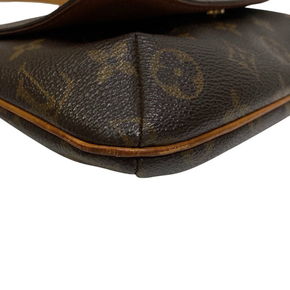 LOUIS VUITTON Shoulder Bag M51258 leather Brown Short strap Monogram M tte Salsa Women