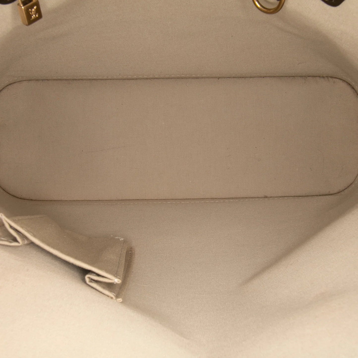 Brown Louis Vuitton Monogram Mini Lin Alma Haut Handbag