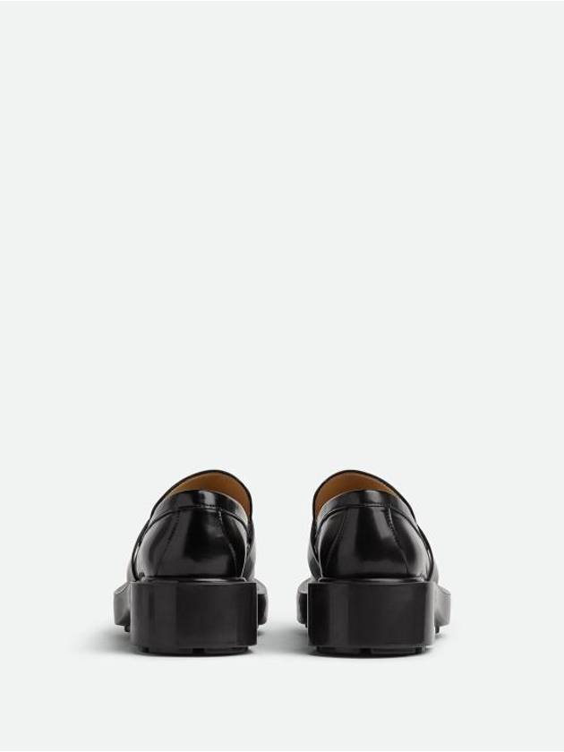 Luxury Bottega Veneta Leather Loafers Black