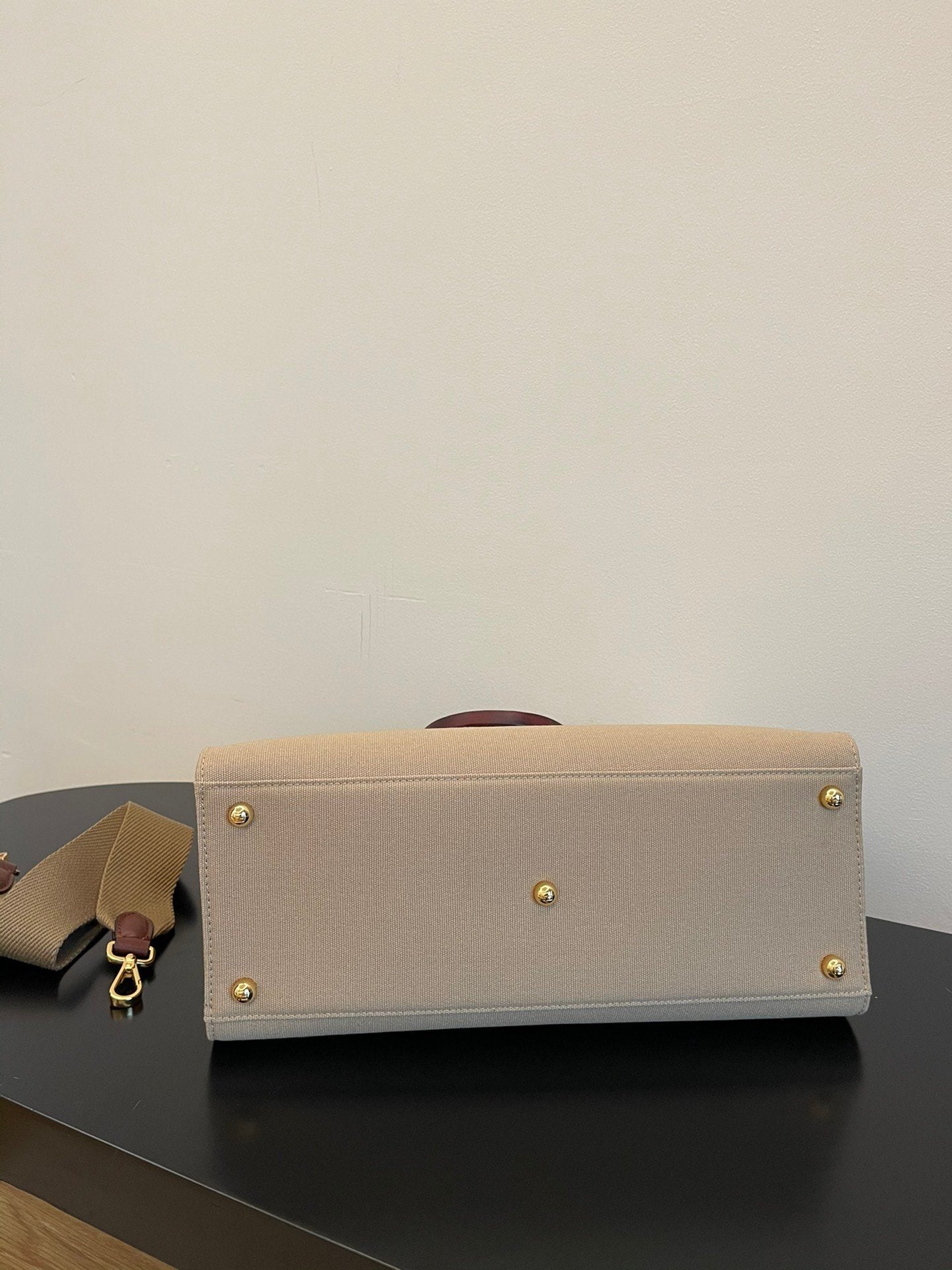 FI Sunshine MeTop Qualityum Tote Bag Beige Canvas For Women, Bags, Shoulder Bags 13.8in/35cm FF 8BH386