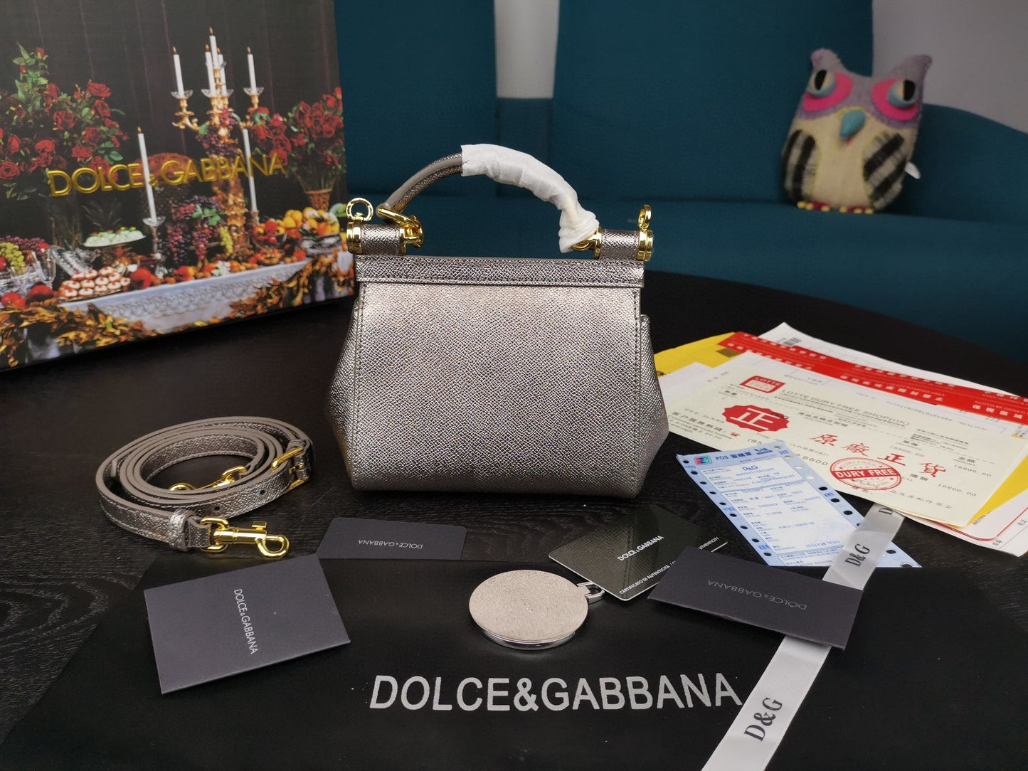 Top Quality Small Sicily Bag In Dauphine SiTop Qualityer For Women 7.5in/19cm Top Quality