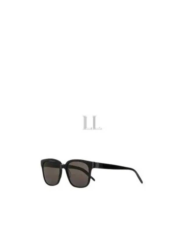 Luxury Saint Laurent Trending 2025 Eyewear Logo Plaque Acetate Sunglasses Black